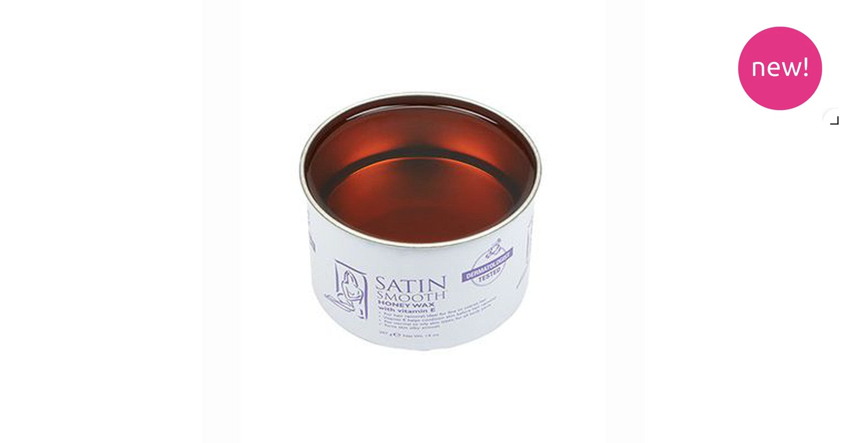 Satin Smooth Honey Wax with Vitamin E (14oz)