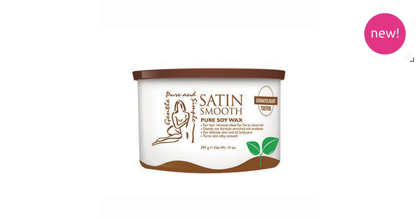 Satin Smooth Pure Soy Wax (14oz)