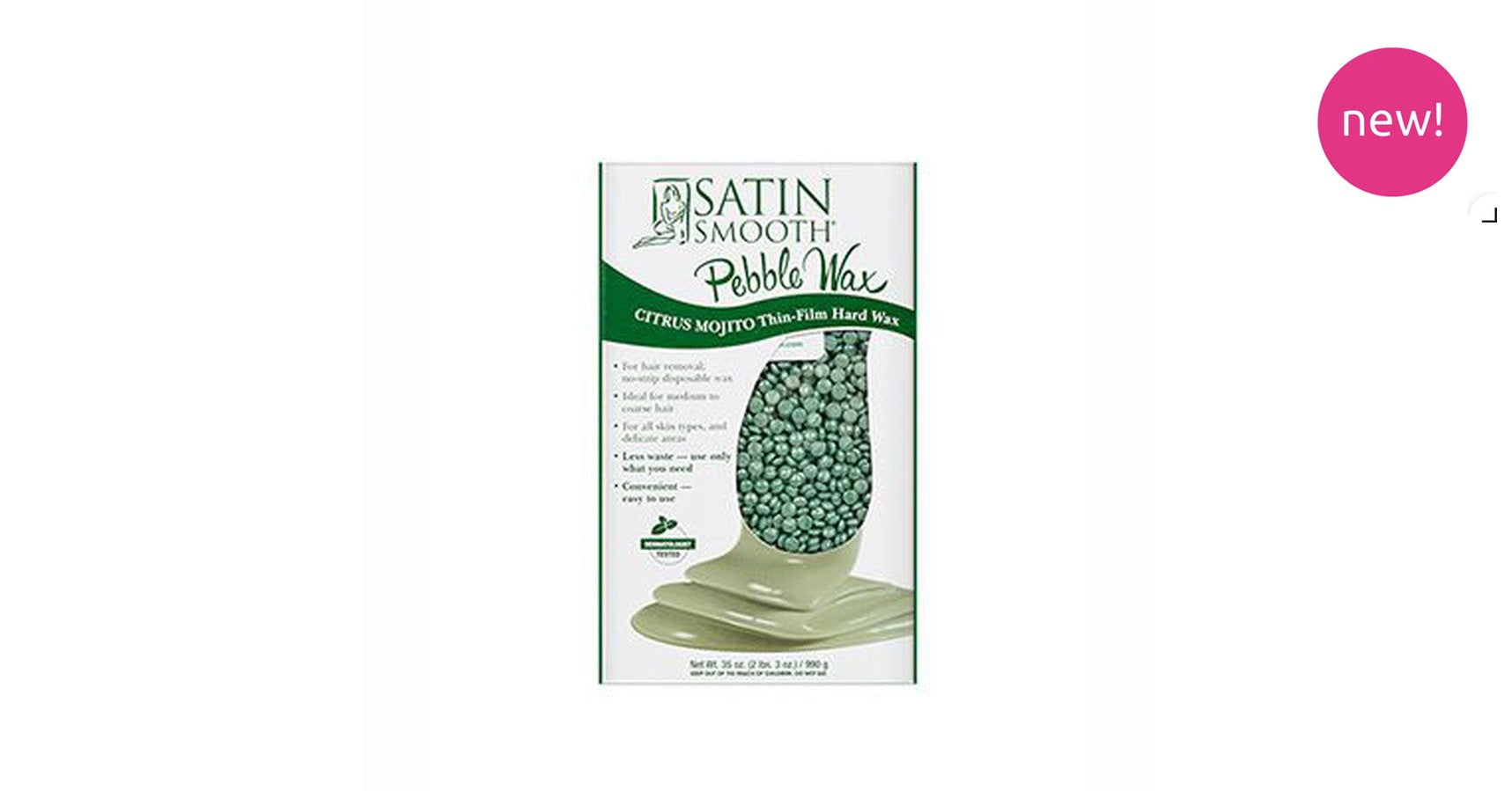 Satin Smooth Citrus Mojito Thin Pebble Wax (35oz)