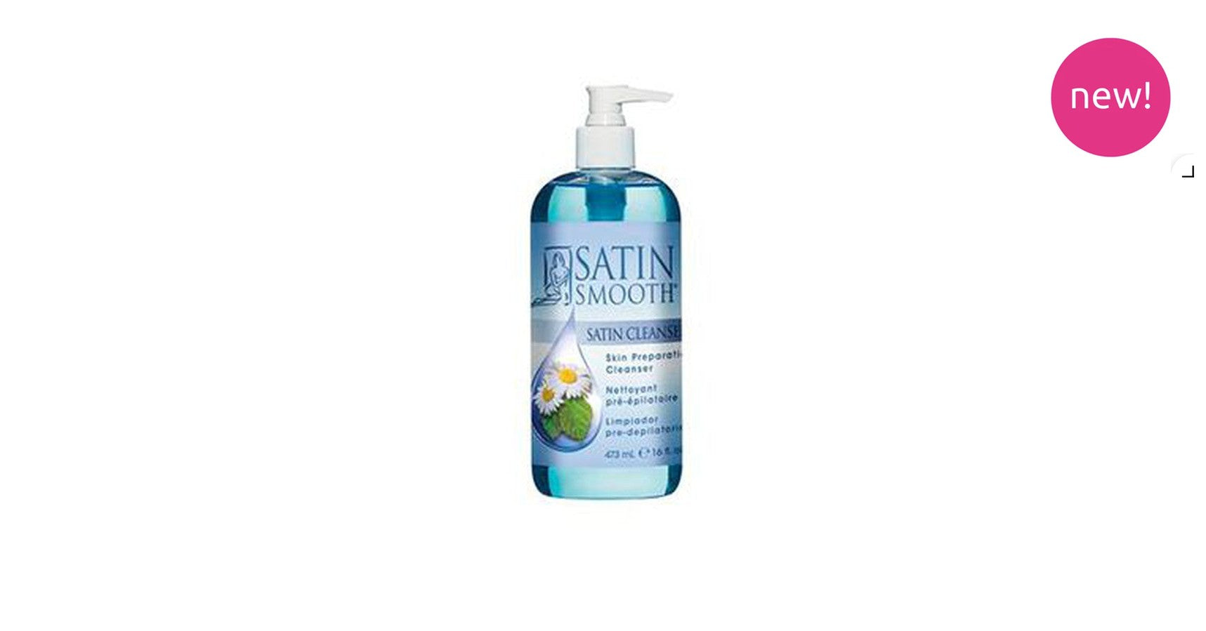 Satin Smooth Satin Cleanser - Skin Preparation Cleanser (16 oz)