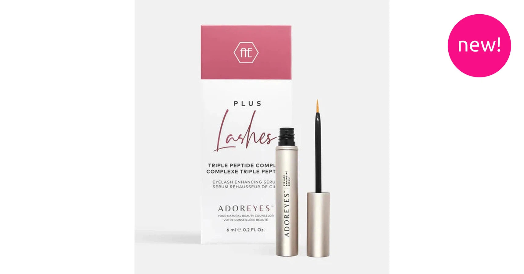 ADOREYES Plus Lashes Triple Peptide Complex Serum (6ml)