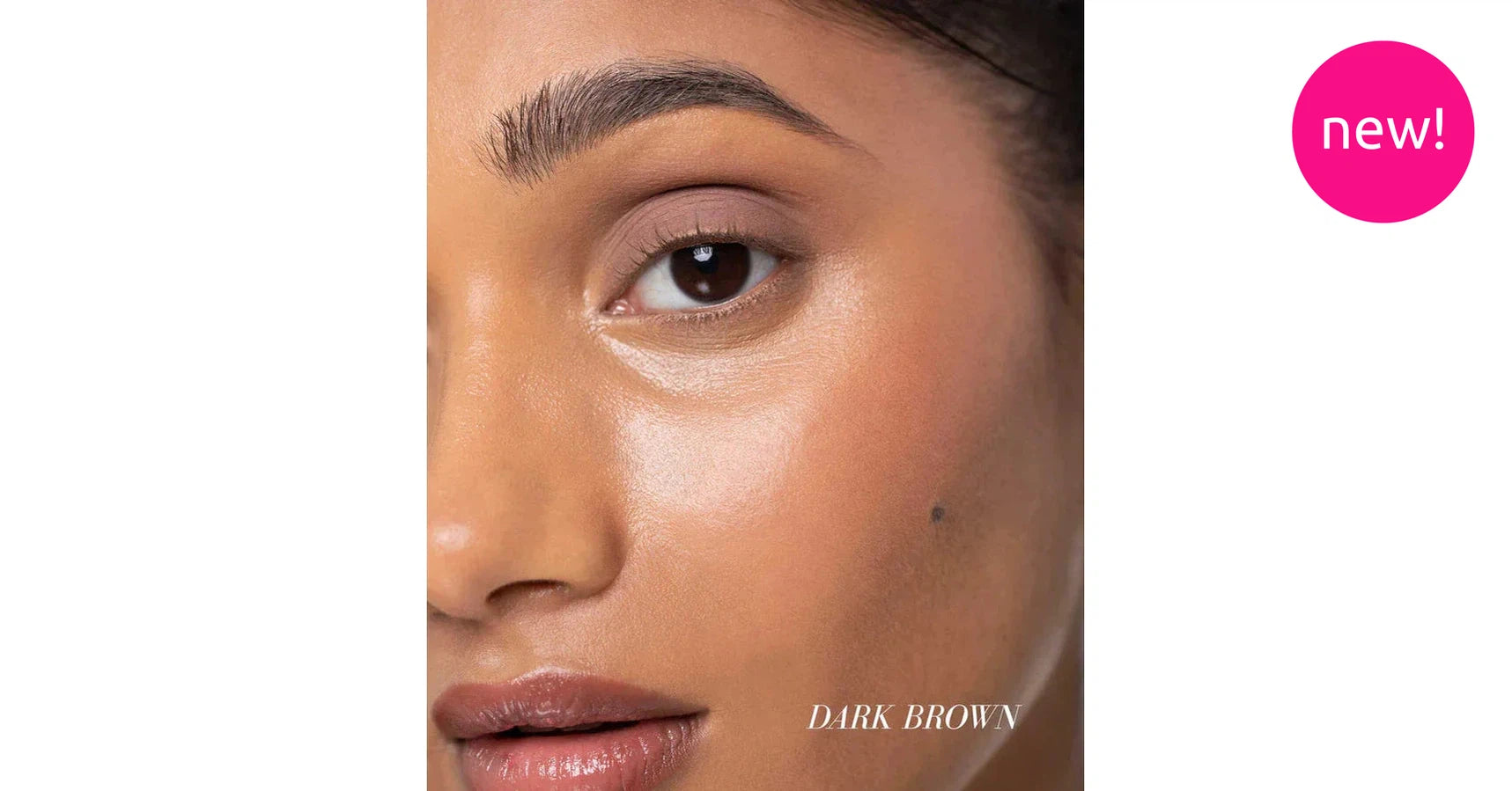 Fitglow Plant Protein Brow Gel - Dark Brown (4g)