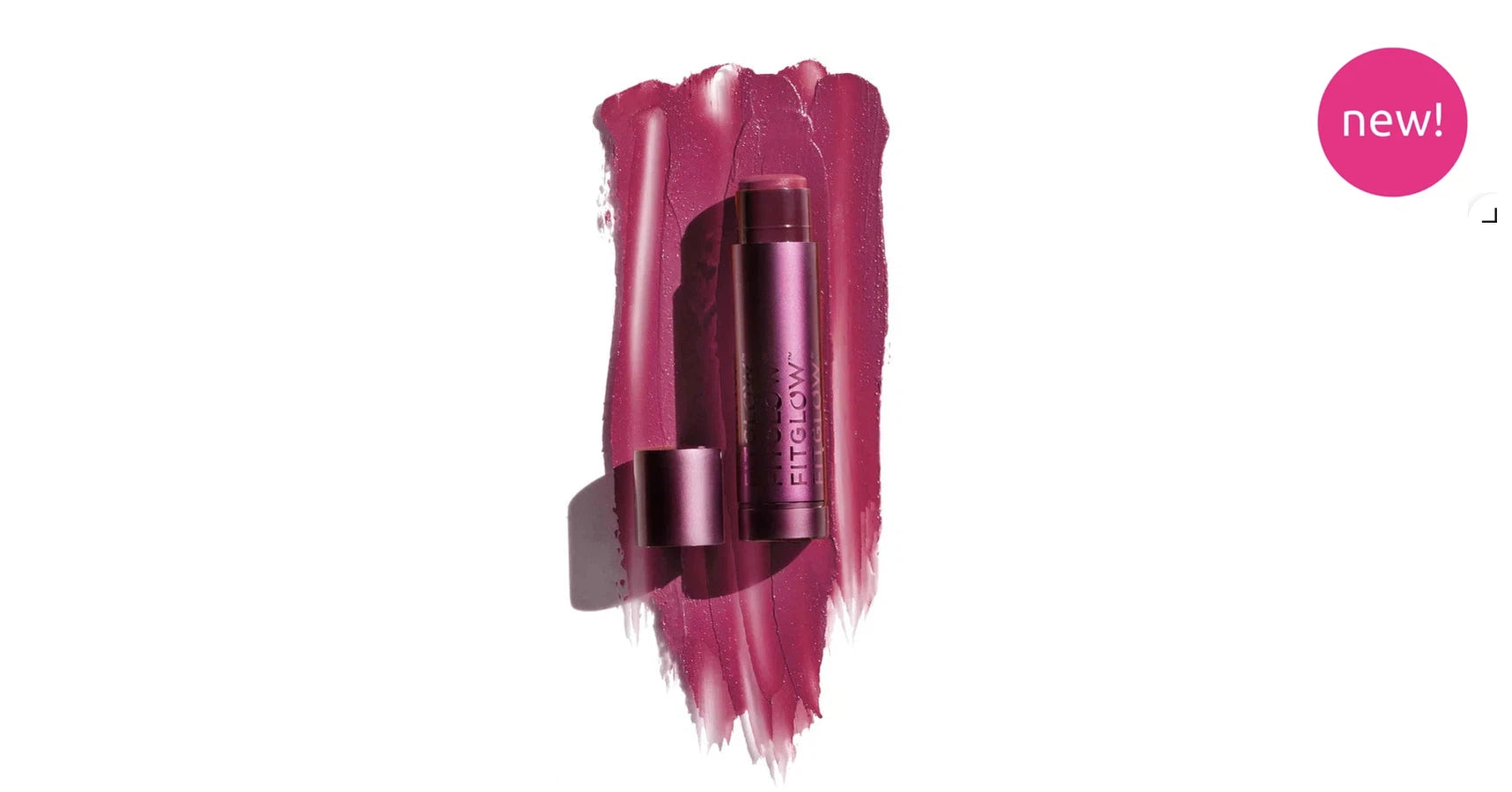 Fitglow Cloud Collagen Lipstick + Cheek Balm - Beet (4g)