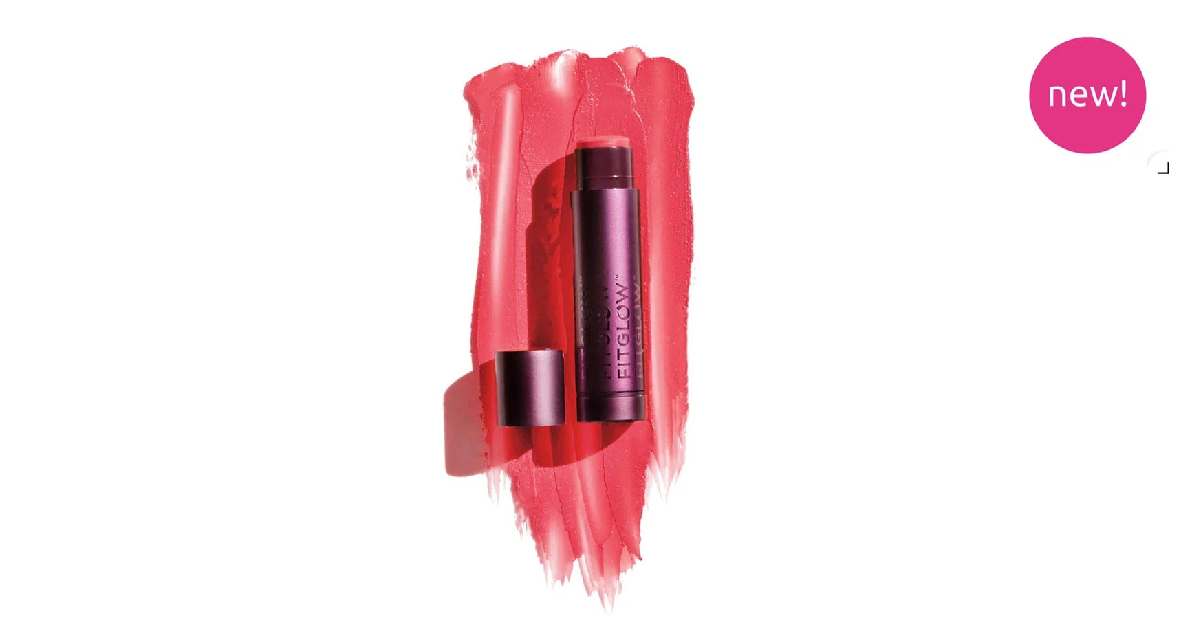 Fitglow Cloud Collagen Lipstick + Cheek Balm - Peony (4g)