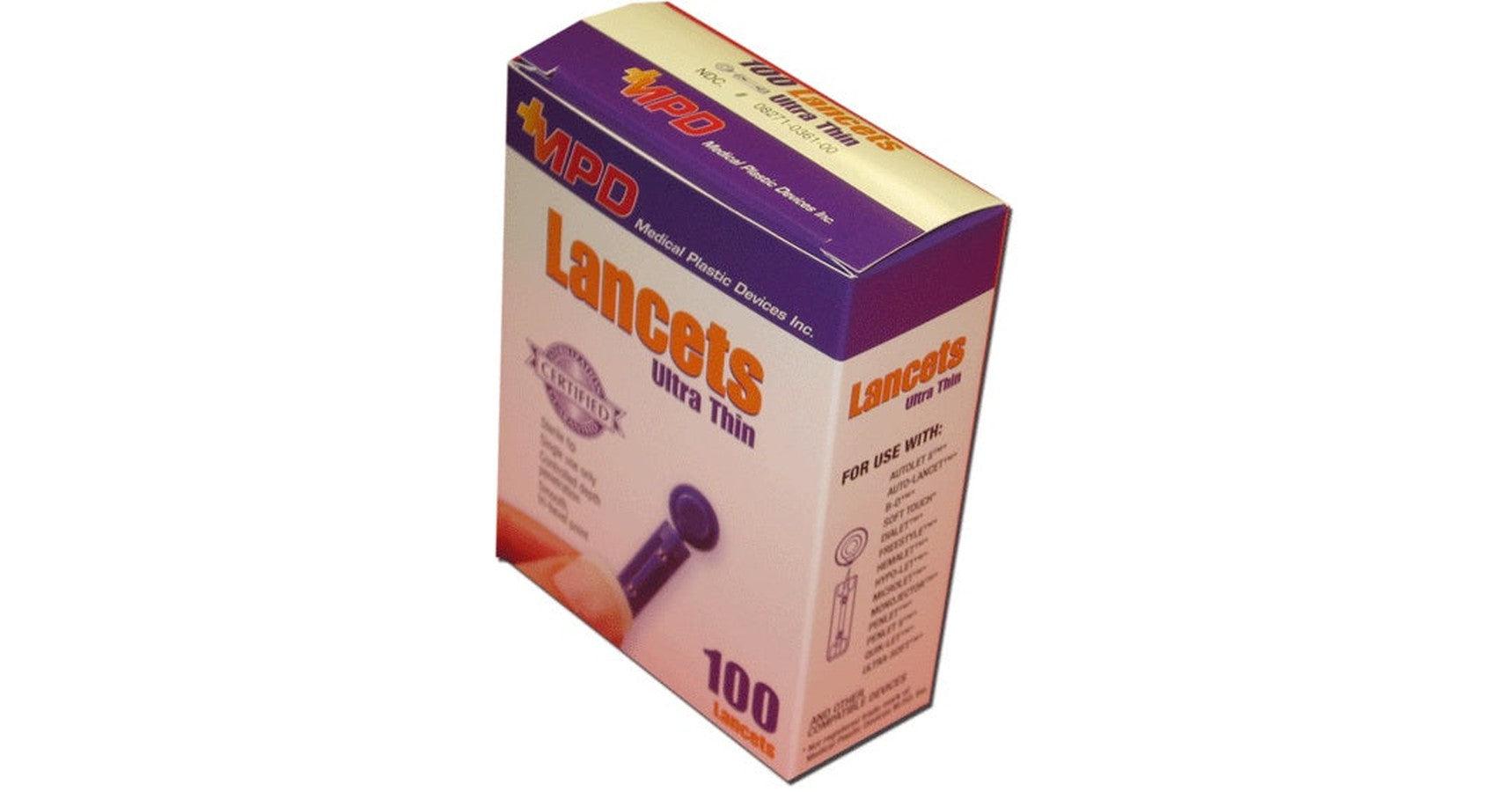 Disposable Lancets (100/pk)