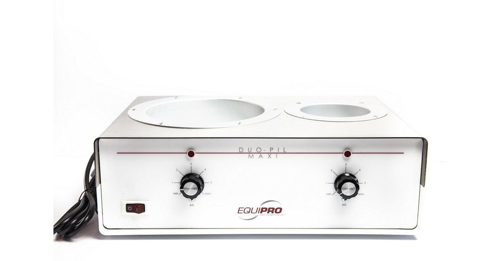 Equipro Duo-Pil Double wax heater with stainless steel cover