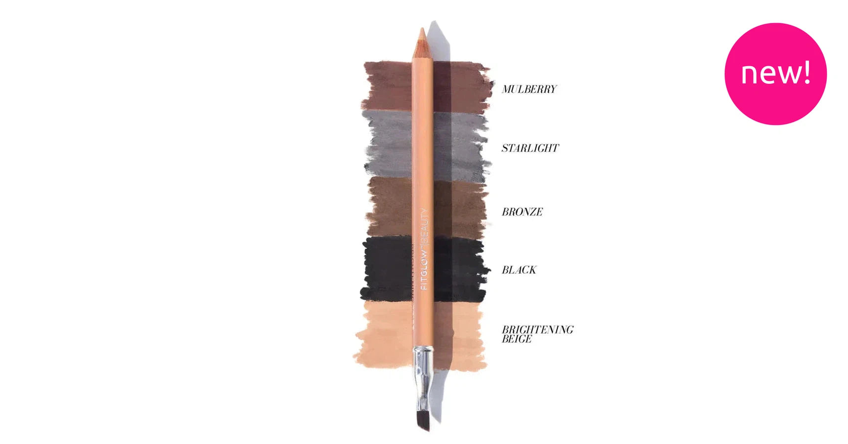 Fitglow Vegan Pencil Eye Liner - Bronze (1.1g)