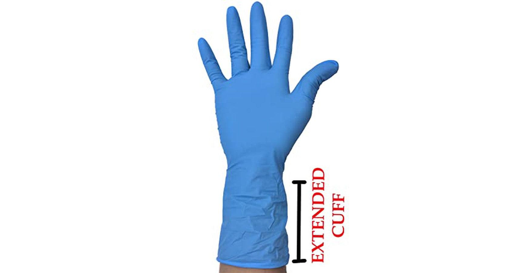 Gloves - Cobalt 9ml Nitrile - Long Cuff - Medium