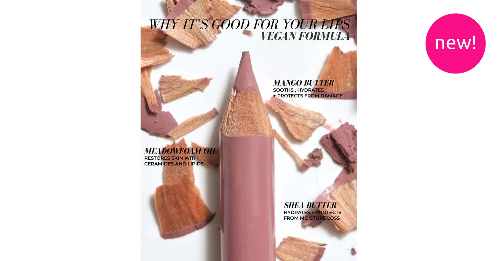 Fitglow Vegan Pencil Lip Liner - Root (1.1g)