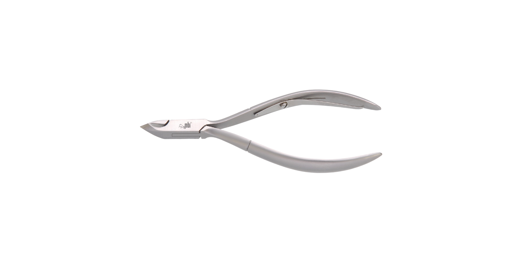 MBI 4" Stainless Steel Cuticle Nipper Single Spring (1/2 jaw)