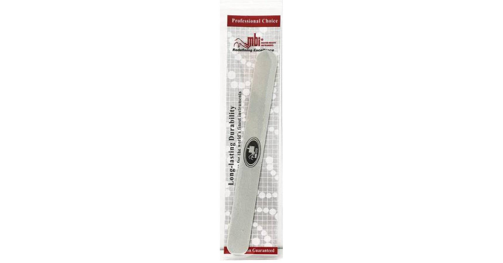 MBI Stainless Steel Double-Sided Nail File (medium/coarse)