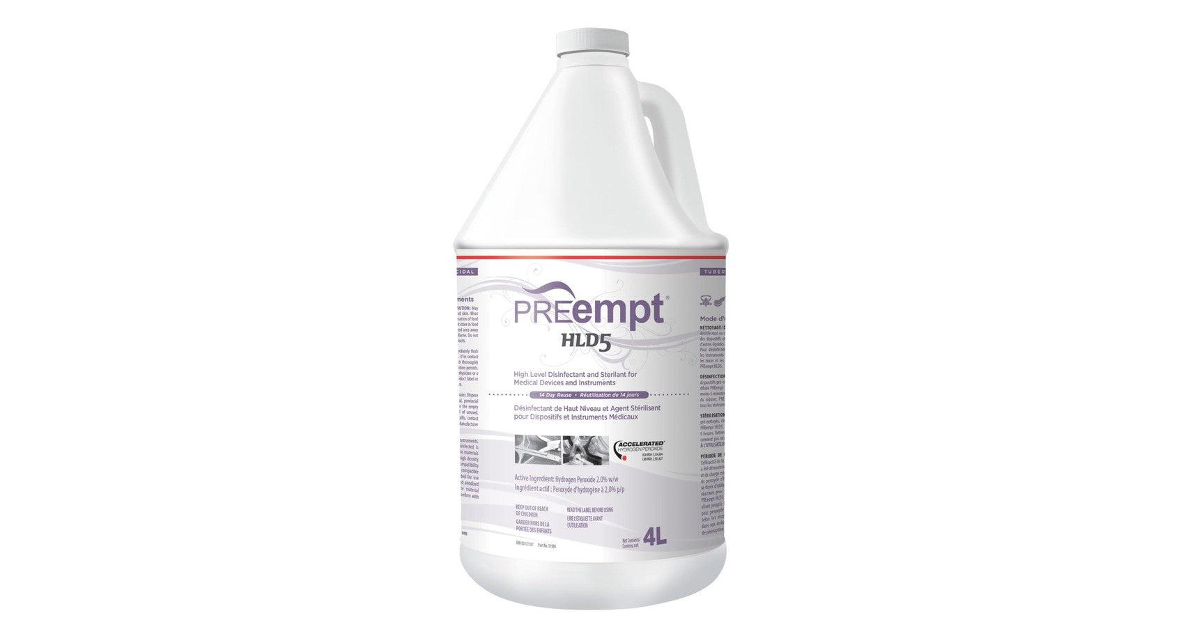 PREempt HLD5 High Level Disinfectant (3.78L)