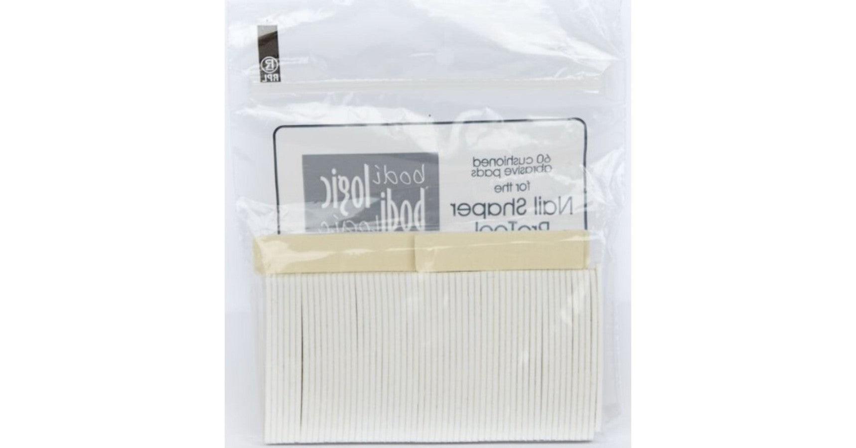 PediPro Nail Shaper Replacement Pads - Fine/White (600 grit) - 60/bag