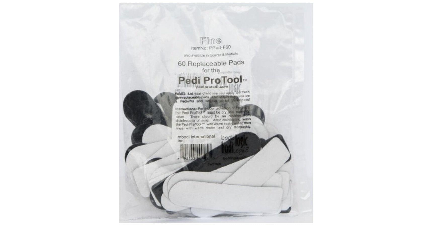 PediPro Pedicure Replacement Pads - Fine (180 grit) - 60/bag