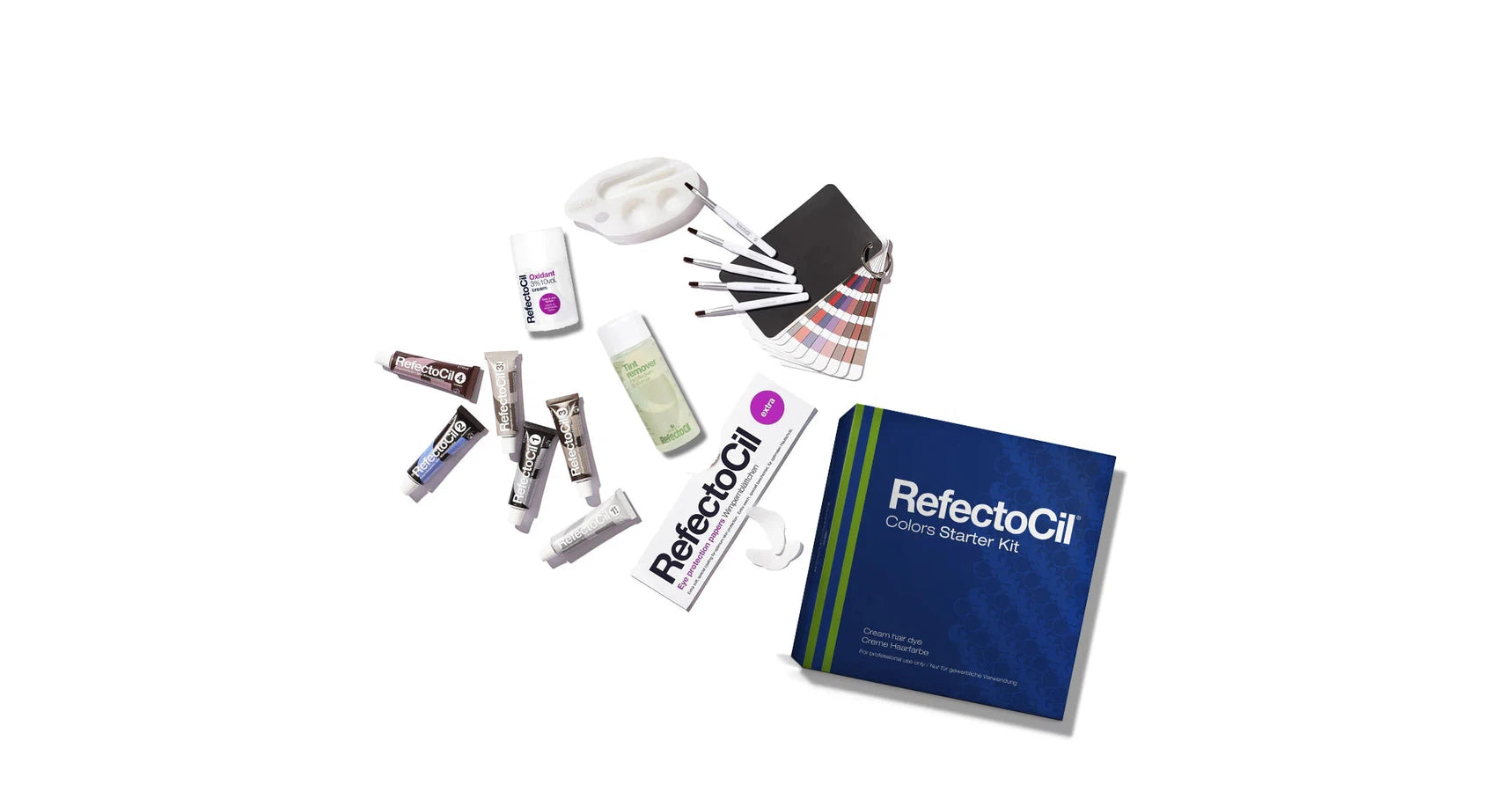 RefectoCil Professional Starter Kit - Basic Colours