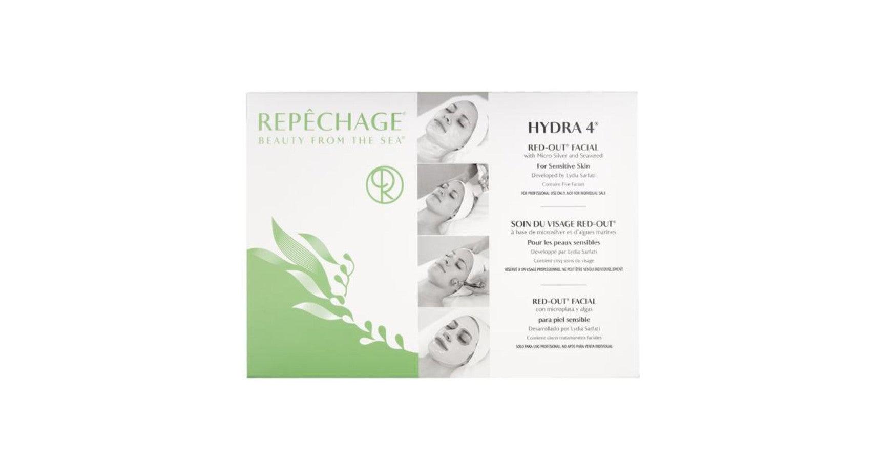 Repechage Hydra 4 Red-Out Facial with Micro Silver & Antioxidants (5 treatments)