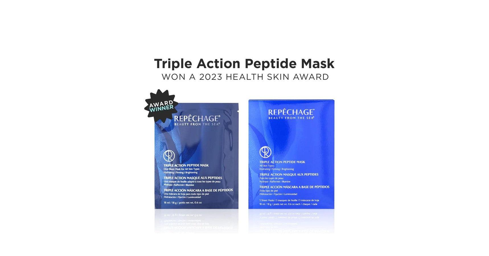 Repechage Triple Action Peptide Mask For All Skin Types (5 treatments)