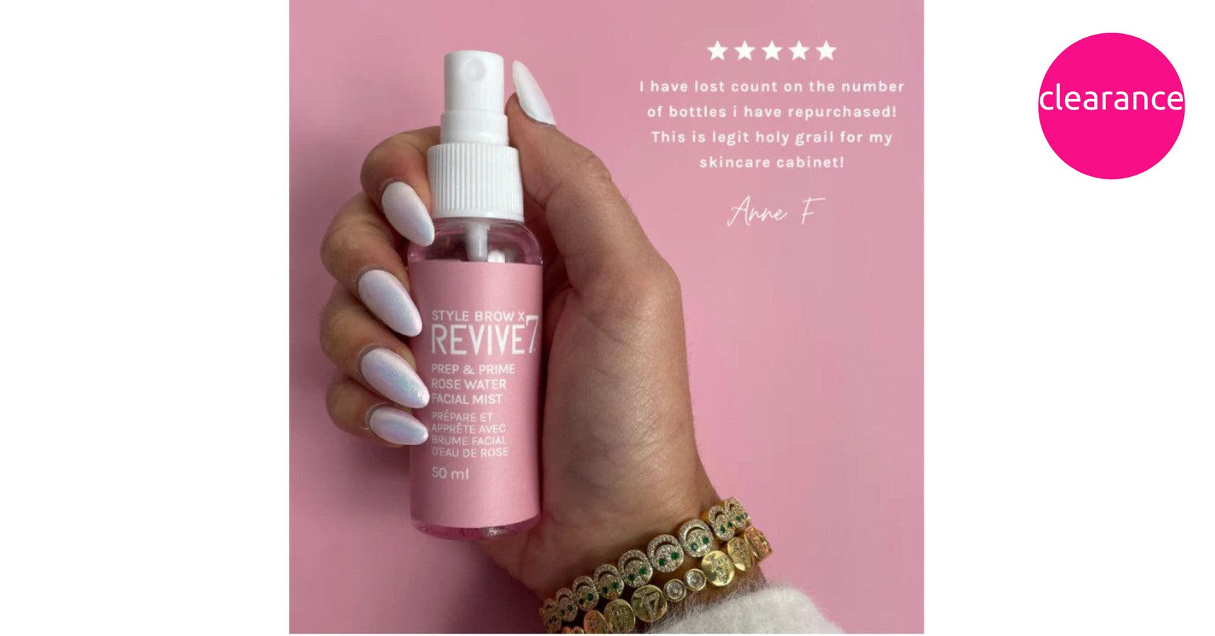 Revive7 Style Brow Prep & Prime Mist Spray