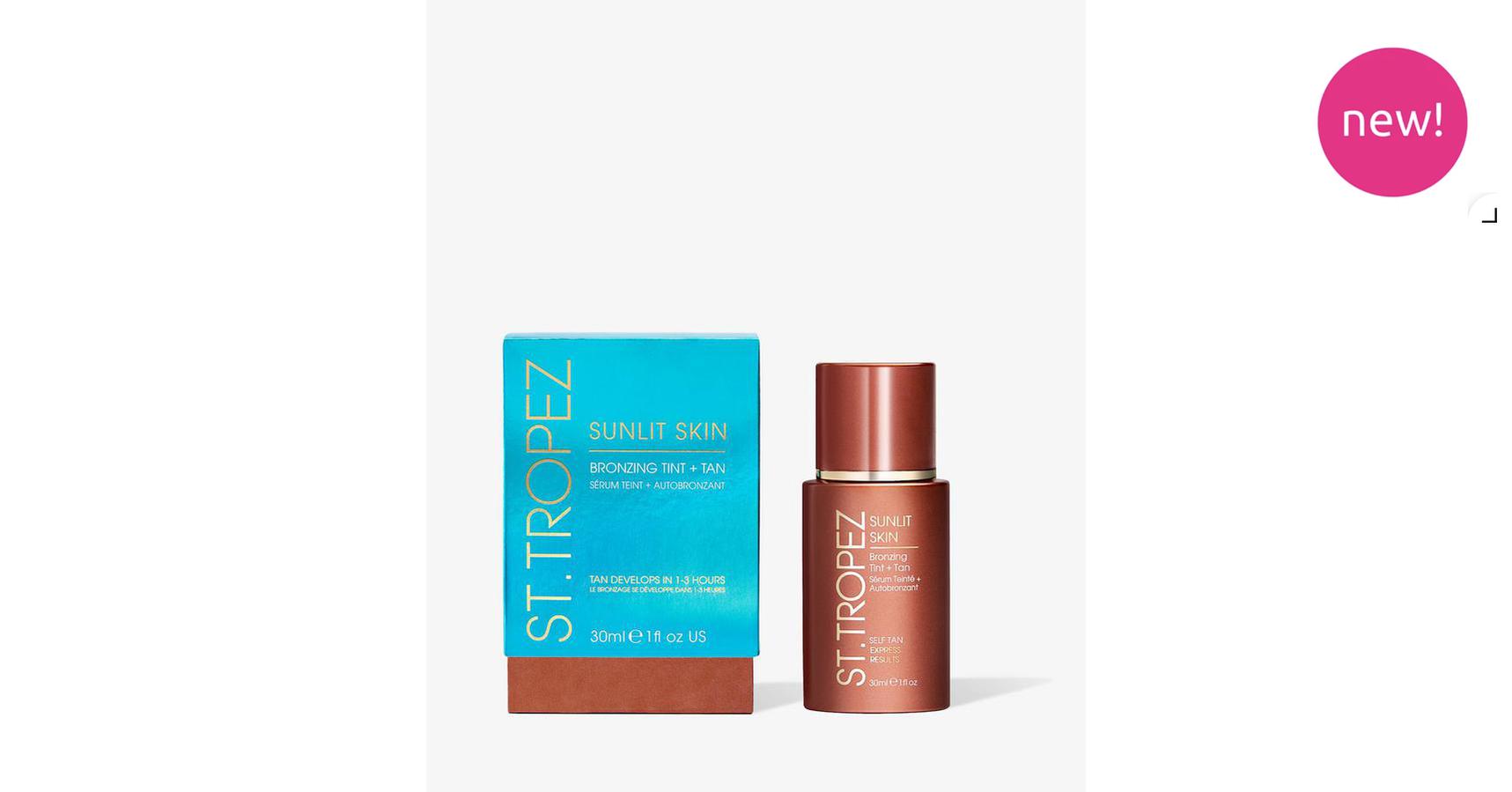 ST. TROPEZ Sunlit Skin Bronzing Tint + Tan (30ml)