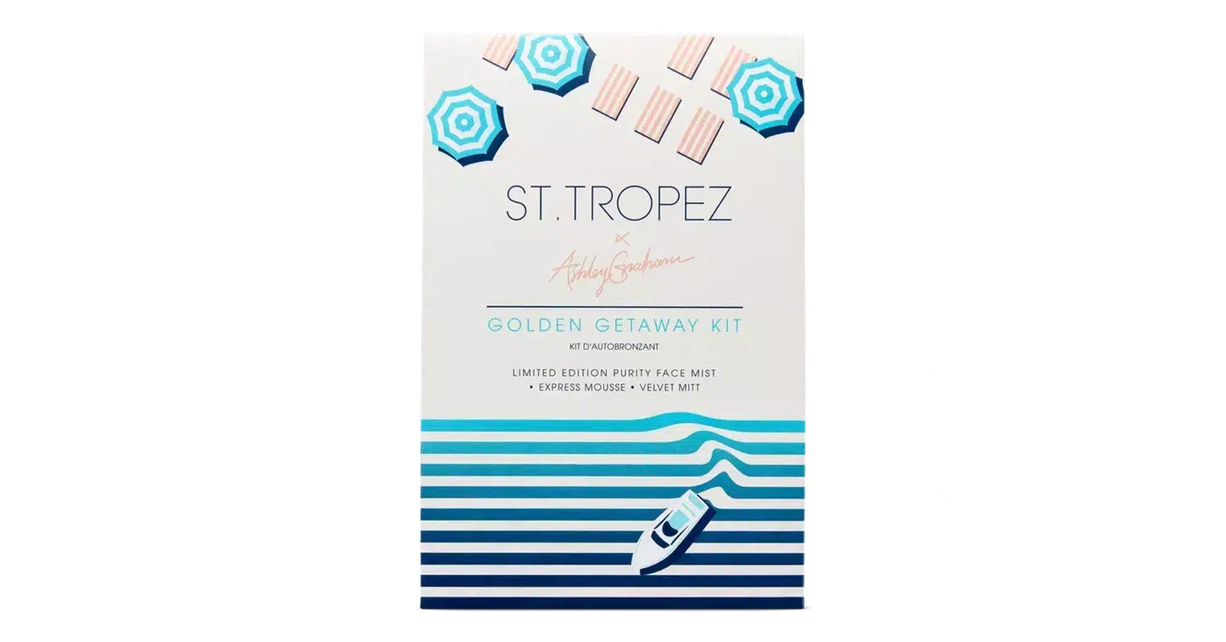 ST.TROPEZ Ashley Graham Golden Getaway Kit - Limited Edition