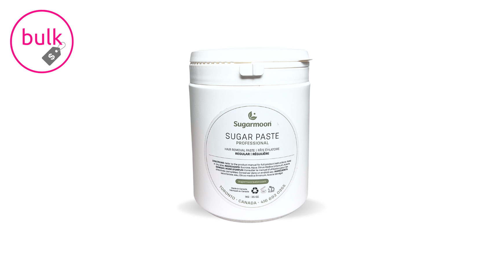 Sugarmoon Sugaring Paste - REGULAR (1Kg)