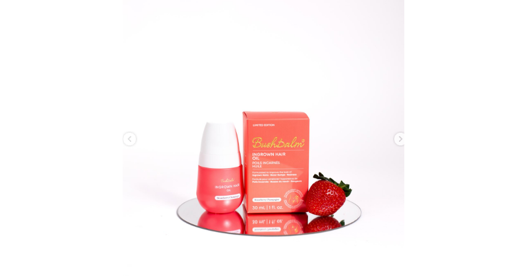 Bushbalm Strawberry Champagne Ingrown Hair Oil (30ml)