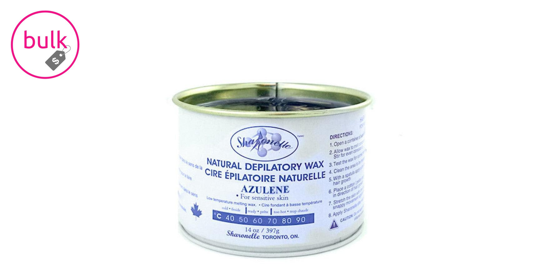 Sharonelle Soft Wax - Azulene, sensitive (450ml) can