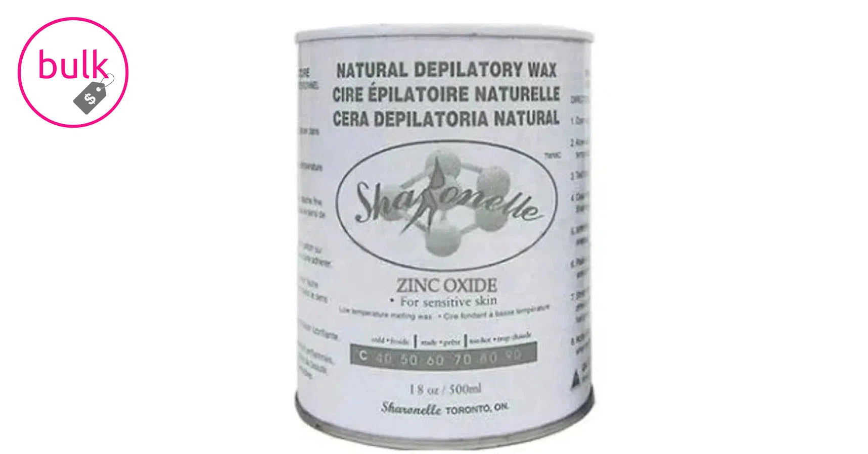 Sharonelle Soft Wax - Zinc Oxide Cream (2 sizes)