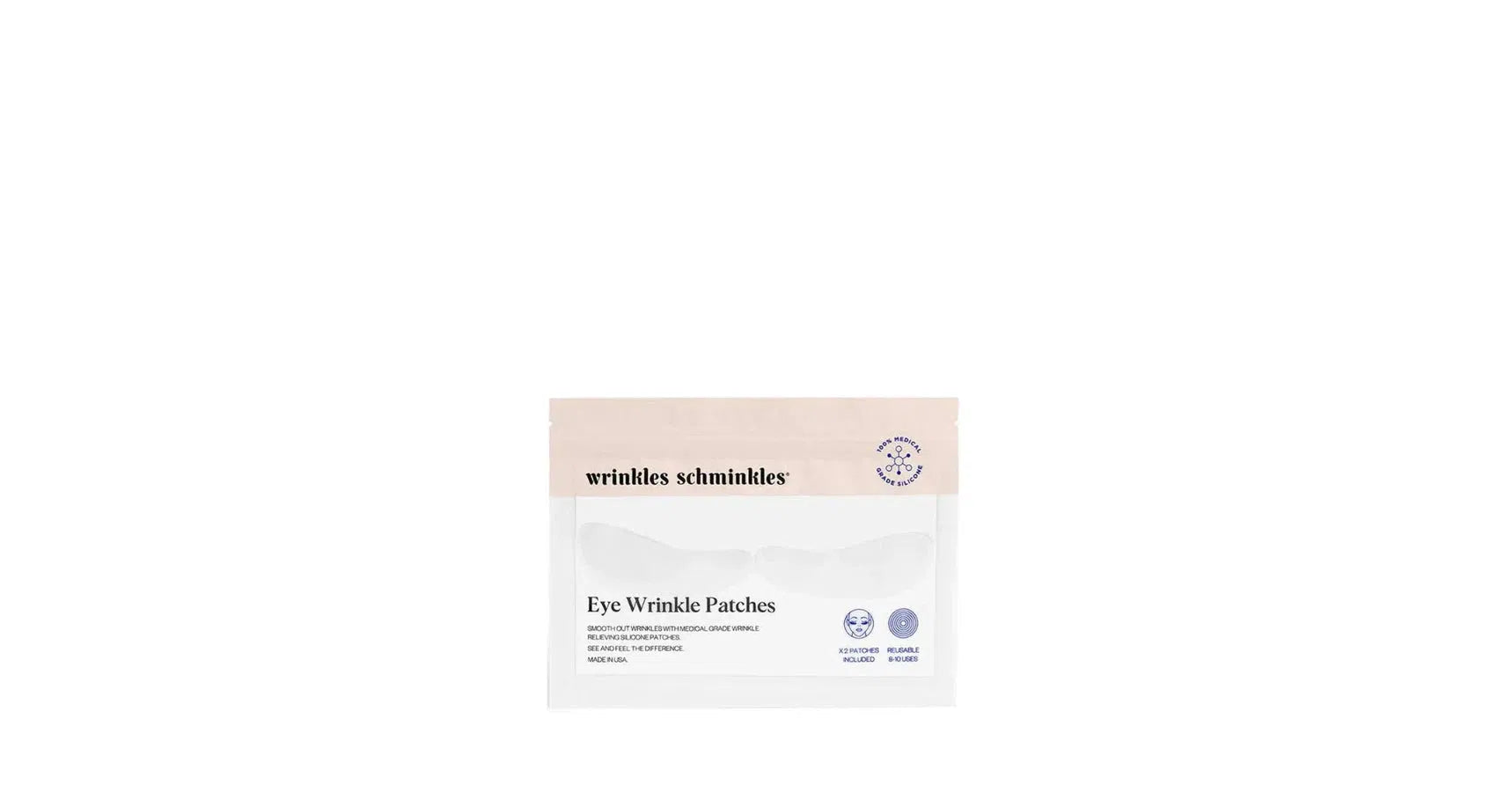 Wrinkles Schminkles Eye Patches - Reusable (1 pair per pack)