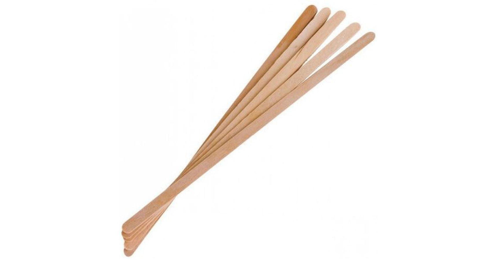 Wooden Wax Spatula, thin (1000/box)