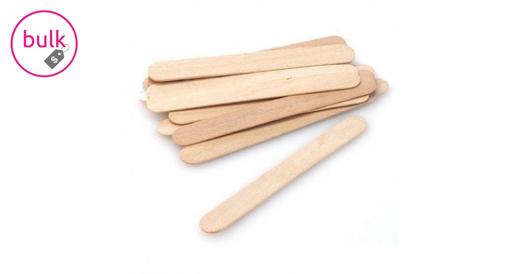 Wooden Wax Spatulas, large (500/box)