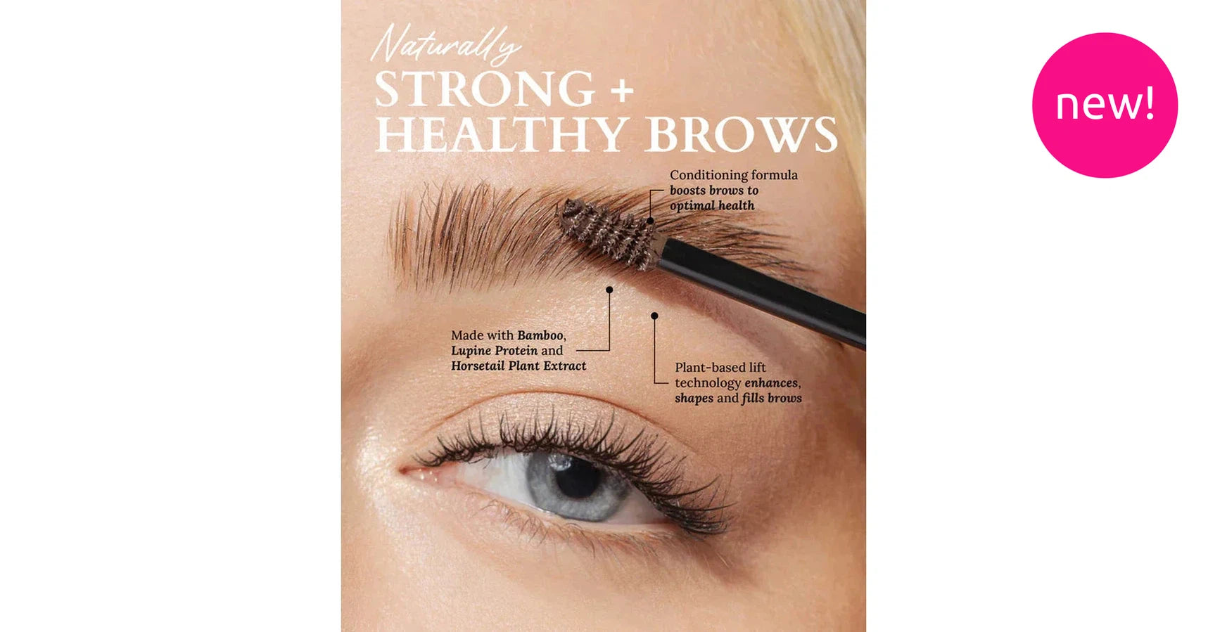 Fitglow Plant Protein Brow Gel - Clear (4g)