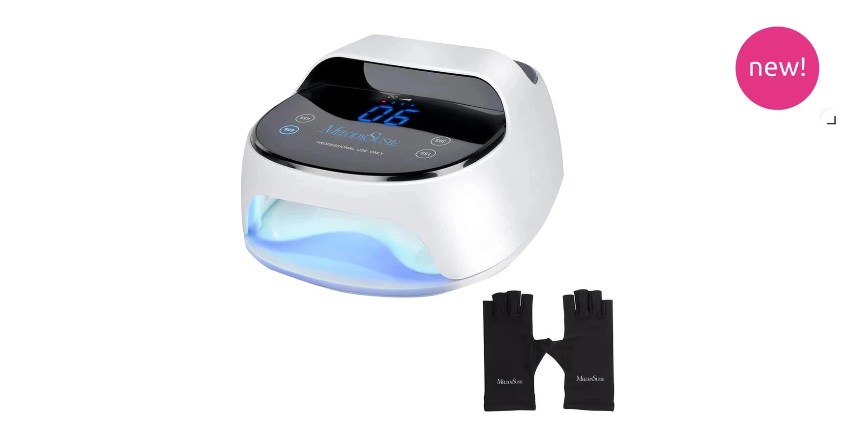 Melodysusie EOS 5 Rechargeable LED/UV Nail Lamp