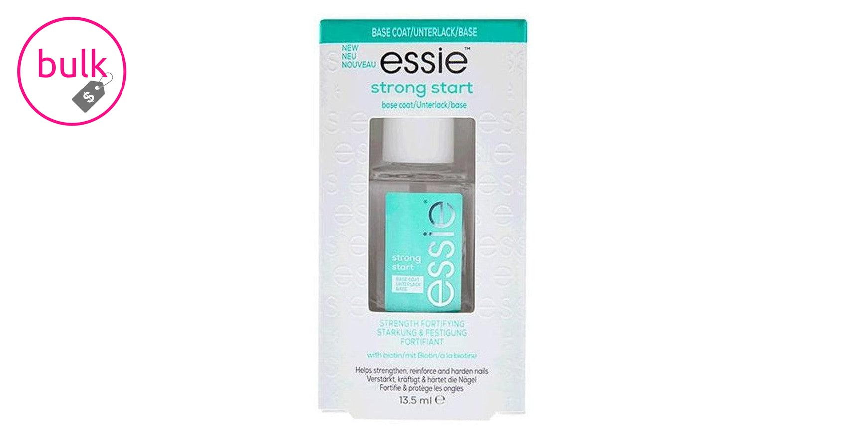 essie base coat - strong start (13.5ml)