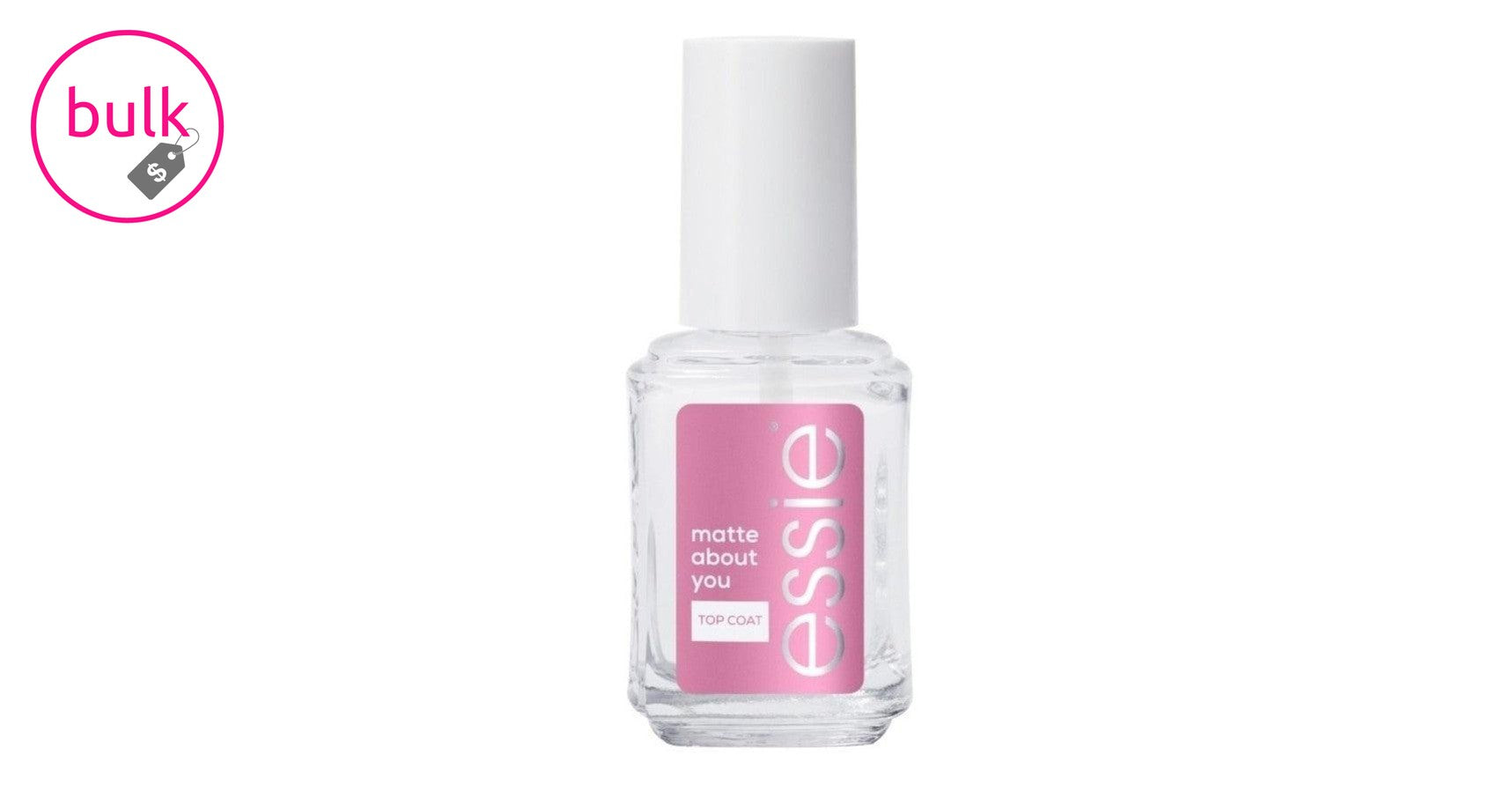 essie top coat - matte about you (13.5ml)