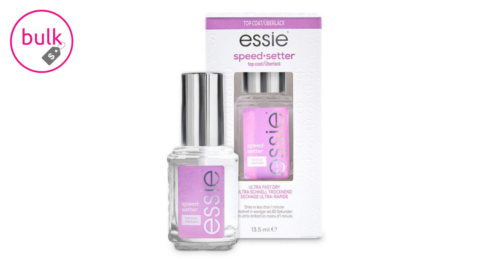 essie top coat - speed setter (13.5ml)