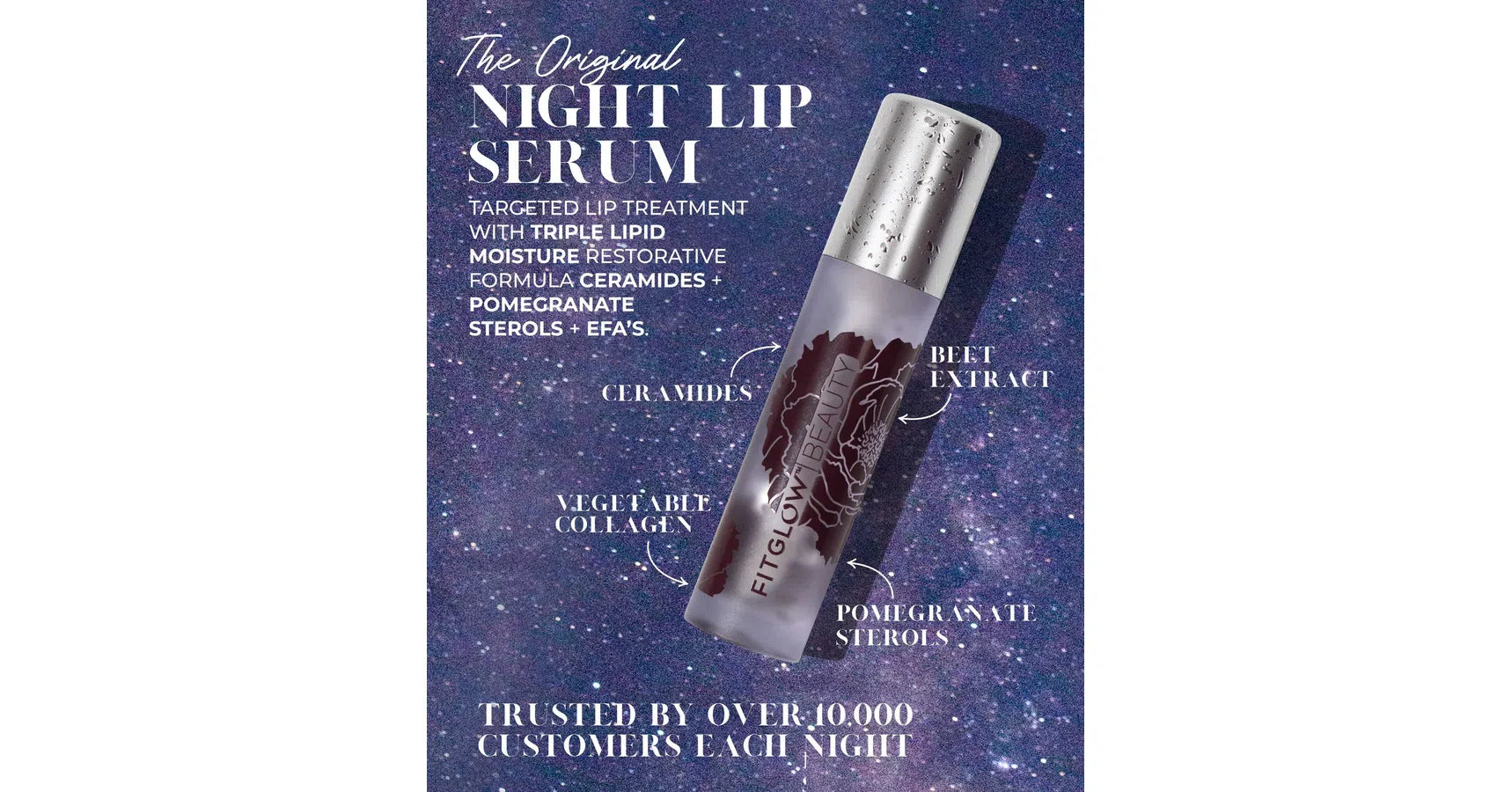 TESTER Fitglow Night Lip Serum (10g)