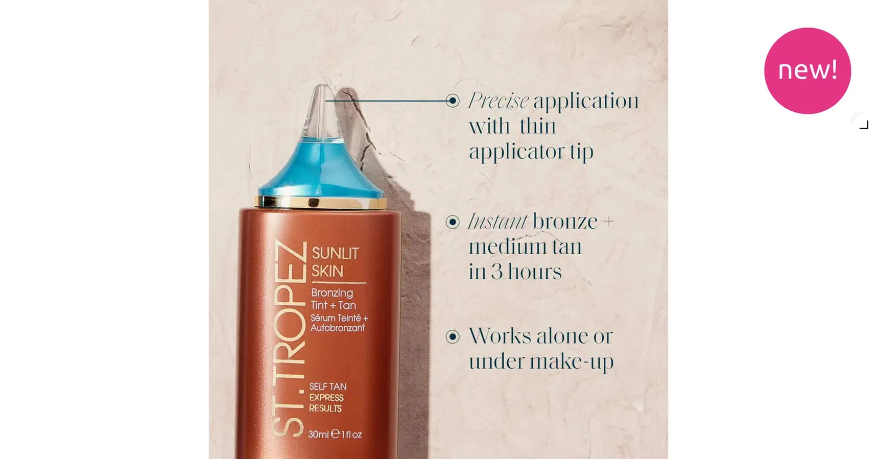 ST. TROPEZ Sunlit Skin Bronzing Tint + Tan (30ml)