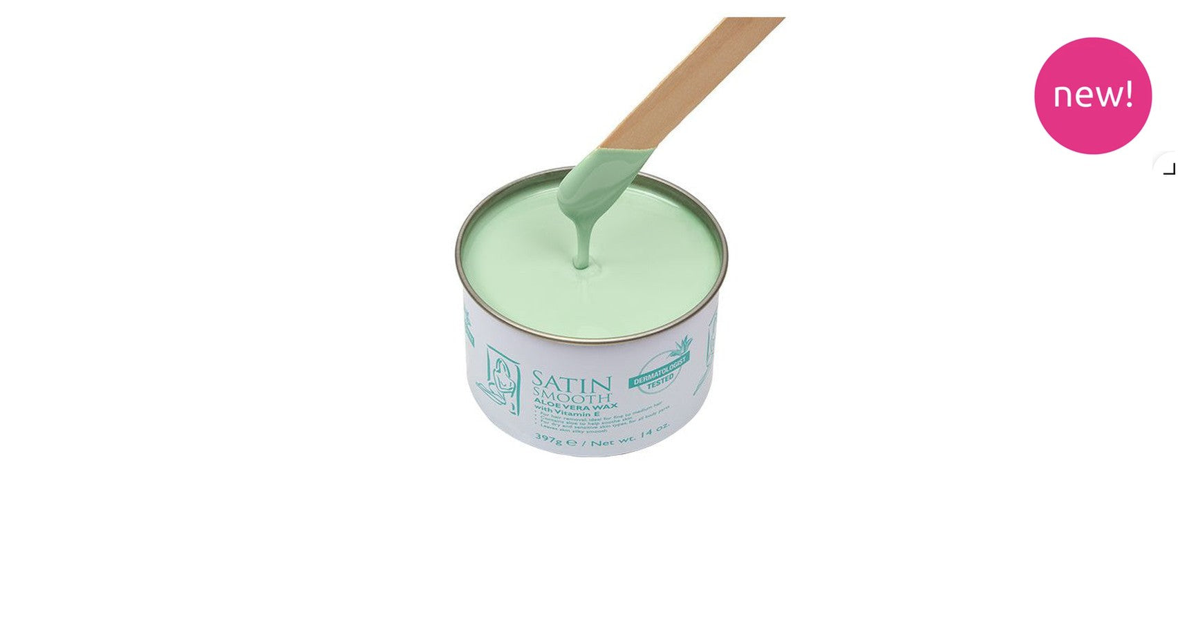 Satin Smooth Aloe Vera Wax (14oz)