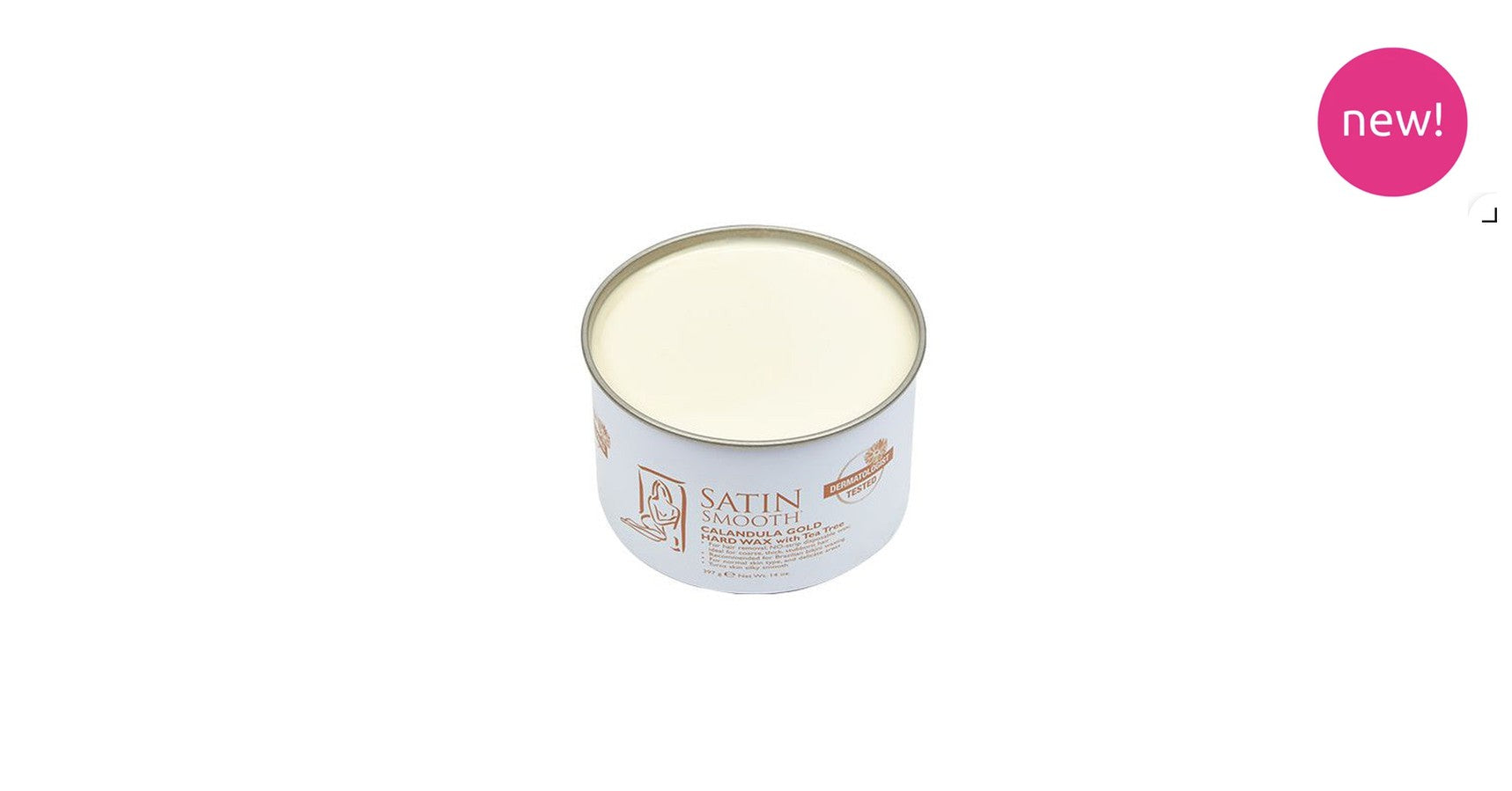 Satin Smooth Golden Calendula Wax with Tea Tree (14oz)