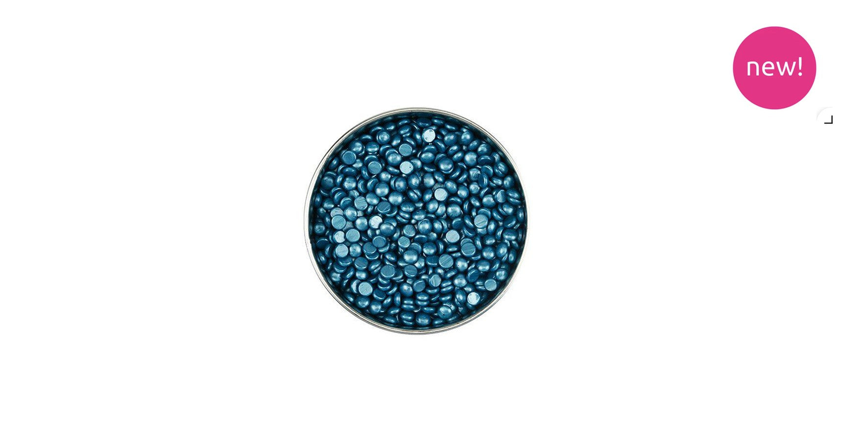 Satin Smooth Titanium Blue Thin Film Pebble Wax (35oz)